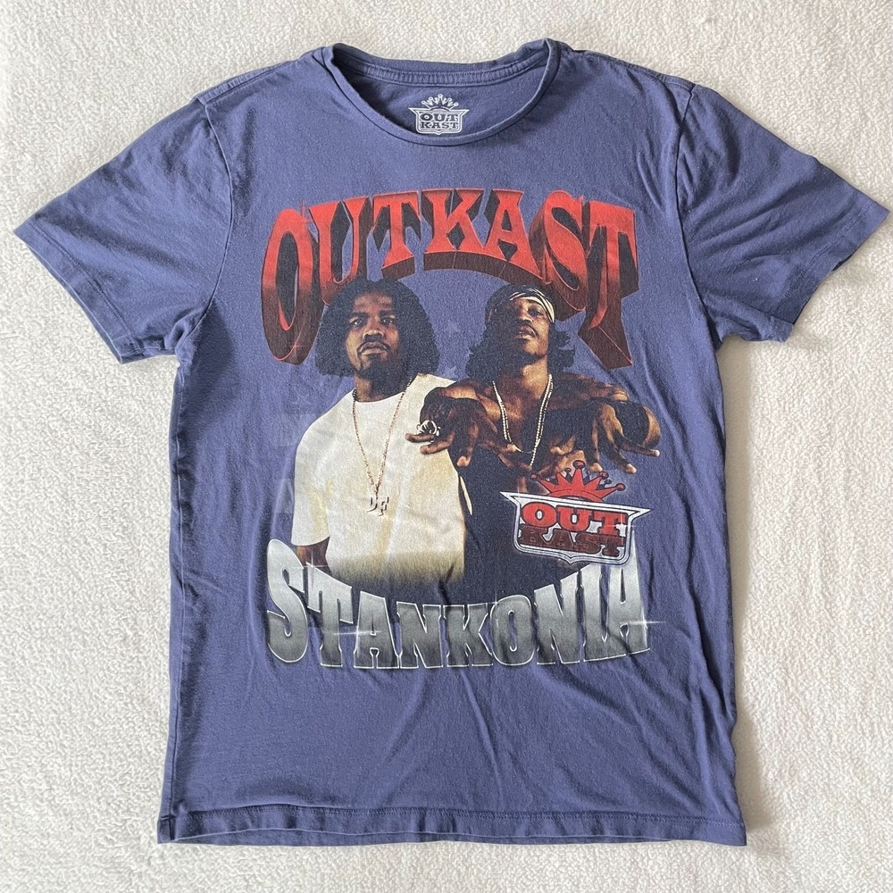 Outkast Stankonia Mens Small T-shirt Dirty South Rap Hip Hop Andre 3000 Big Boi‎